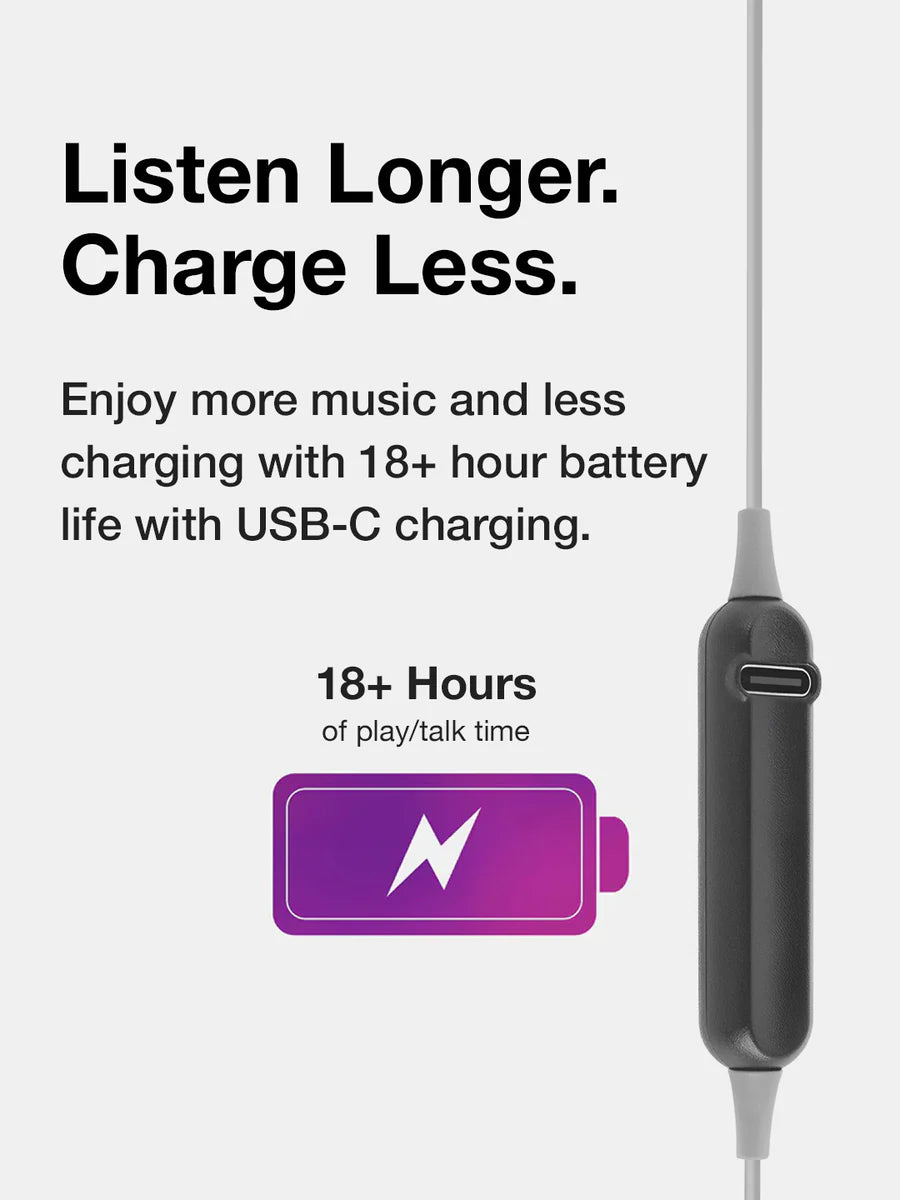 KOSS BT115i Grey Wireless Headphones