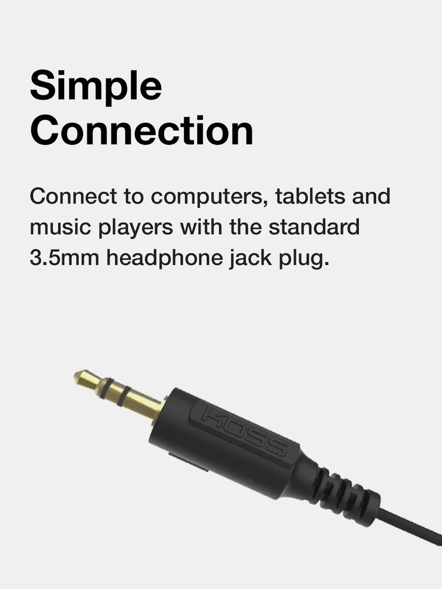 KOSS UR40 Over Ear Headphones